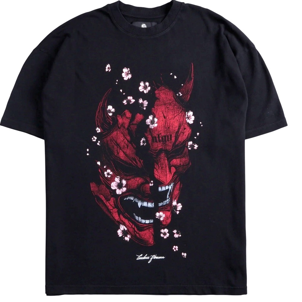 Darc‎ Sport The Seven Virtues Premium Tee Black Oversized Graphic T-Shirt XL